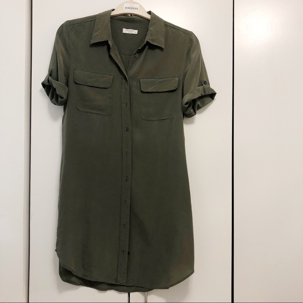 Equipment silk shirt dress -  S/P